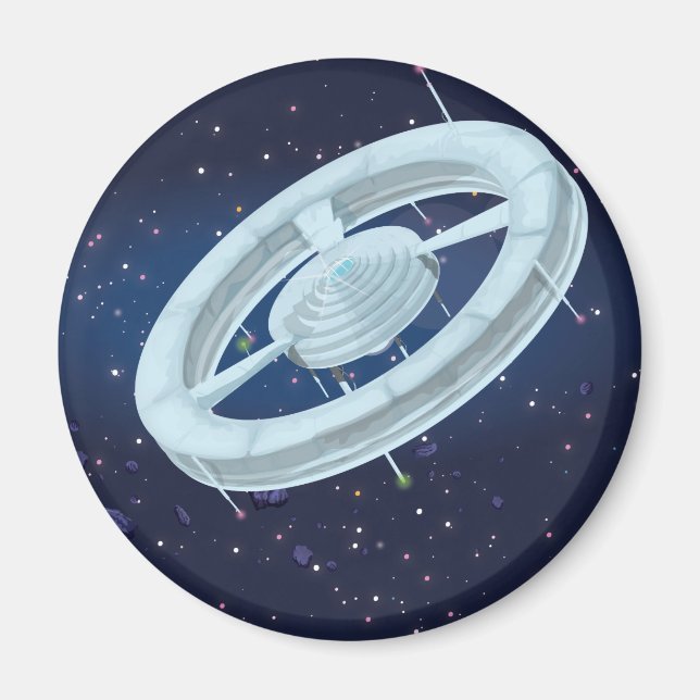Íman Estação Espacial (Frente)