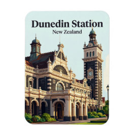 Íman Estação Ferroviária de Dunedin Nova Zelândia