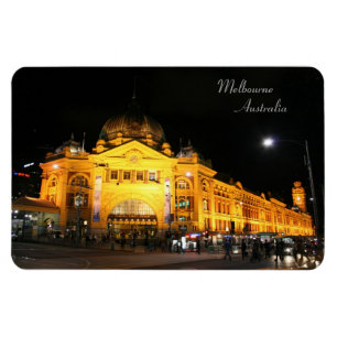 Íman Estação Flinders Melbourne Austrália - Magnet