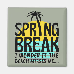 Íman Estação Spring Break Primavera