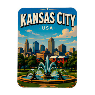 Íman Estação Union Skyline de Kansas City
