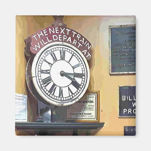 ÍMAN ESTAÇÕES DE COMBOIO (Frente)