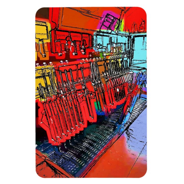 ÍMAN  ESTAÇÕES DE COMBOIO (Vertical)