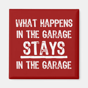 Íman Estadas no ímã da garagem