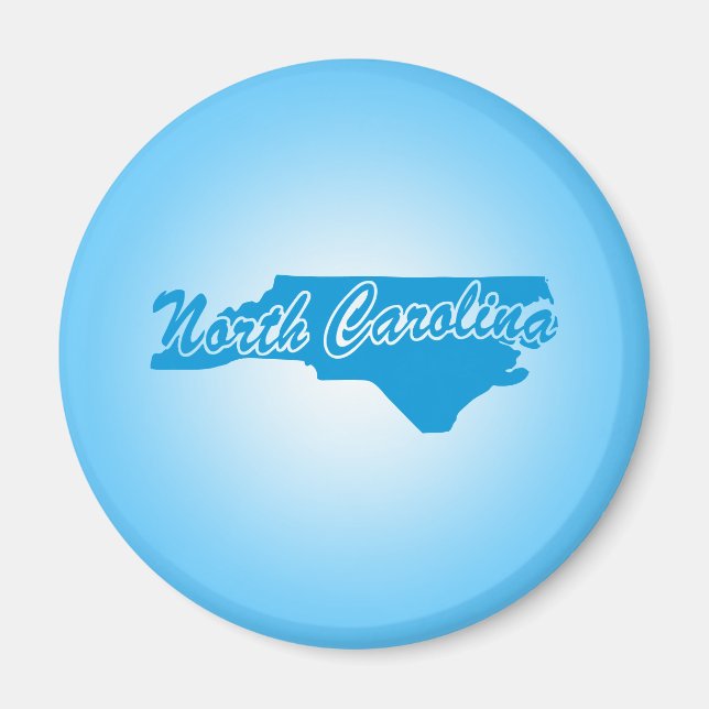 Íman Estado da Carolina do Norte (Frente)