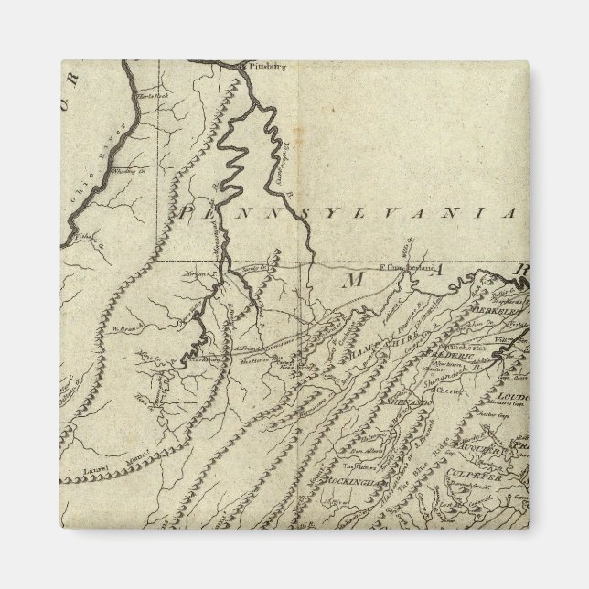 Íman Estado da Virgínia (Frente)