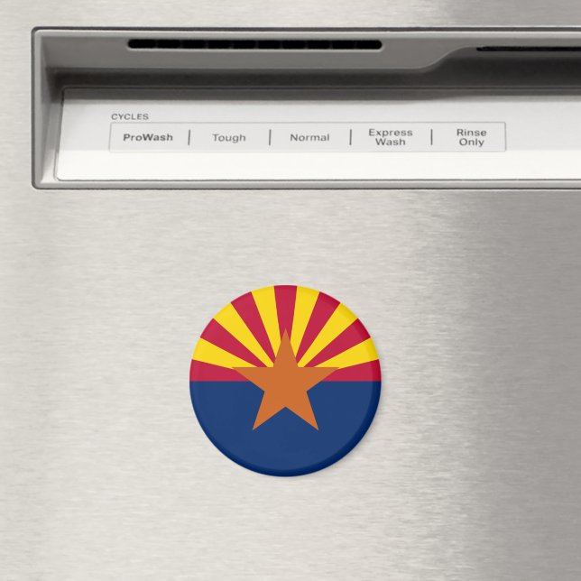 Íman Estado de bandeira da Arizona (In Situ (Dishwasher))