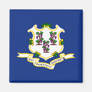 Íman Estado de bandeira do Connecticut