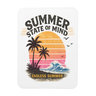 Íman Estado de Espírito de Verão Vintage