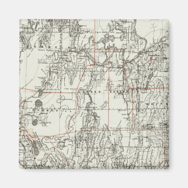 Íman Estado De Nevada (Frente)