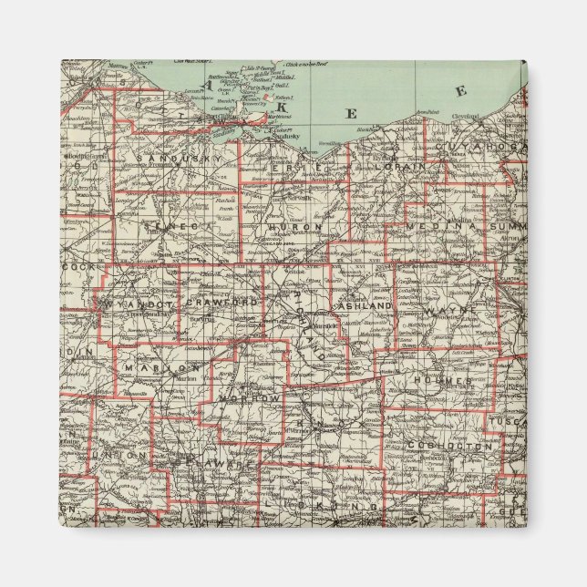 Íman Estado de Ohio (Frente)