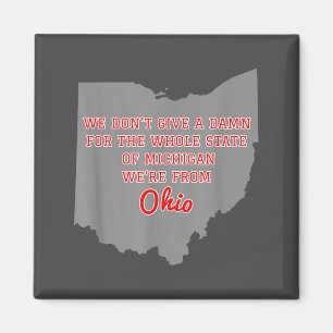 Íman Estado de Ohio Não Damos Um Pelo Michigan