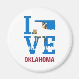 Íman Estado de Oklahoma Love USA