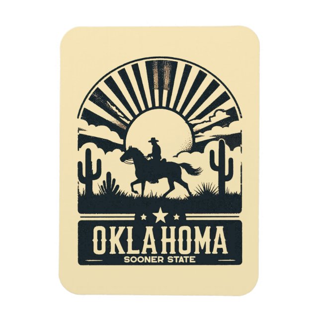 Íman Estado de Oklahoma mais cedo (Vertical)