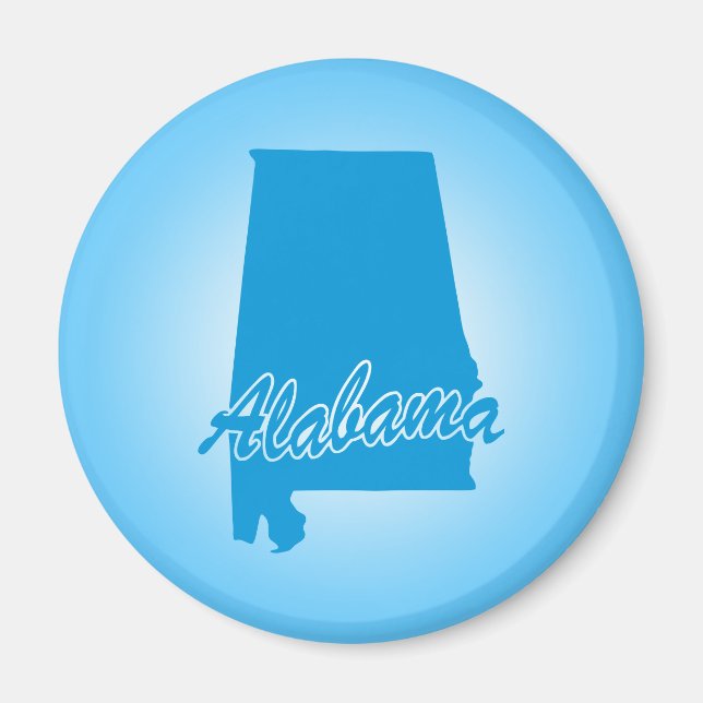 Íman Estado do Alabama (Frente)