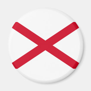Íman Estado do Alabama Flag Design