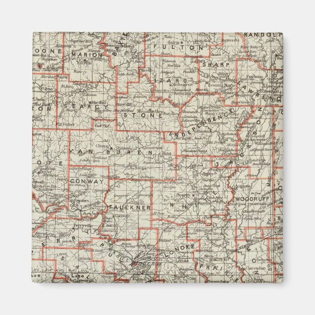 Íman Estado do Arkansas (Frente)