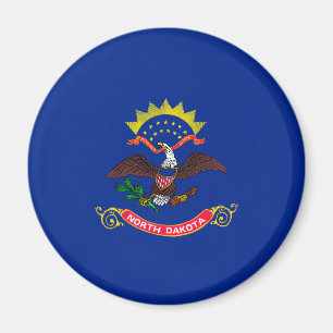 Íman Estado do Dakota do Norte - Design