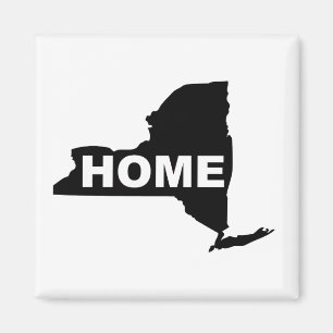 Íman Estado do frigorífico New York Home Magnet