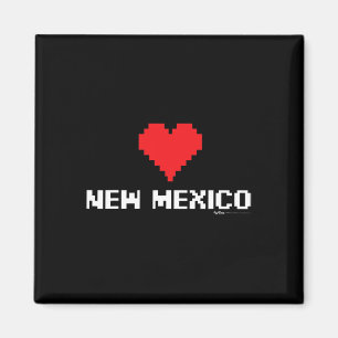 Íman Estado do Novo México de 8 bits Gamer