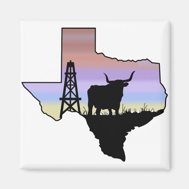 Íman Estado do Texas (Frente)
