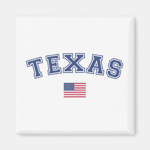 Íman Estado do Texas USA Flag