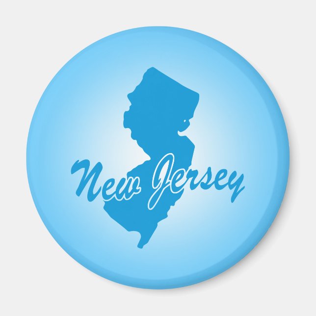 Íman Estado Magnet New Jersey (Frente)