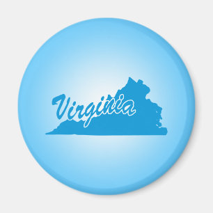 Íman Estado Virginia Magnet
