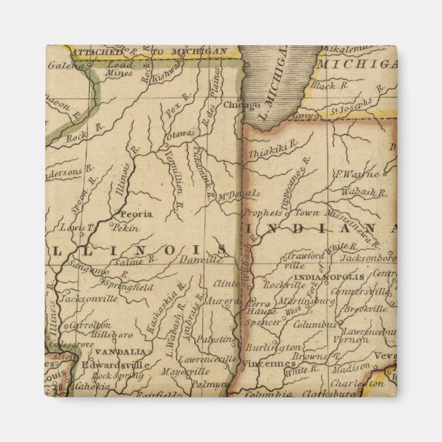 Íman Estados ocidentais (Frente)