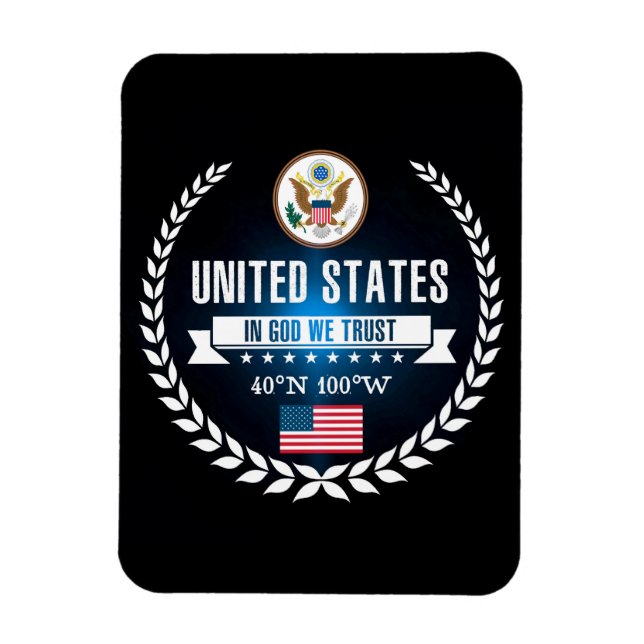 Íman Estados Unidos (Vertical)