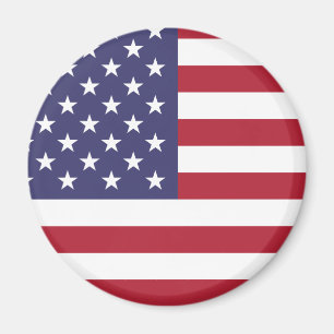 Íman Estados Unidos Bandeira Patriótica Americana Estre