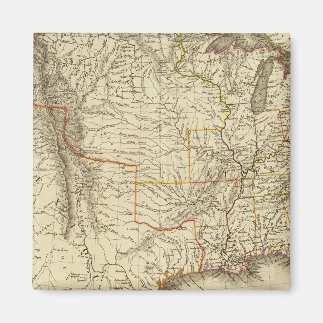 Íman Estados Unidos, Canadá (Frente)