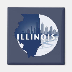Íman Estados Unidos da América do Illinois