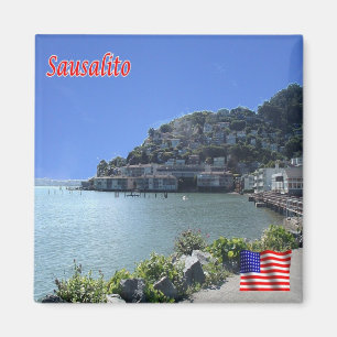 Íman Estados Unidos da América - Sausalito - Panorama