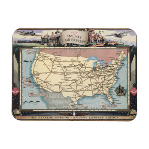 Íman Estados Unidos mapeiam o navio Skyway via Air Expr