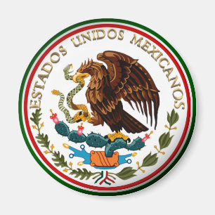 Íman Estados Unidos Mexicanos (águia de pavilhão mexica
