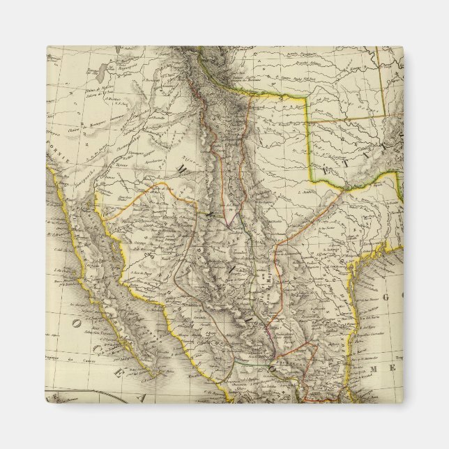 Íman Estados Unidos Mexicanos, América Central (Frente)