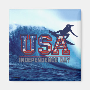 Íman Estados Unidos Surfiam em Imagens do Dia da Indepe