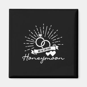 Íman Estamos na nossa lua de mel - Casamento de amor