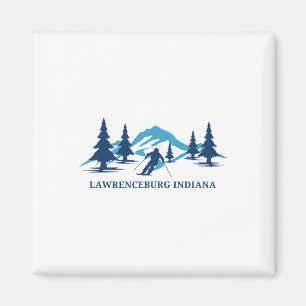 Íman Estância de esqui de Lawrenceburg Indiana Esqui Es