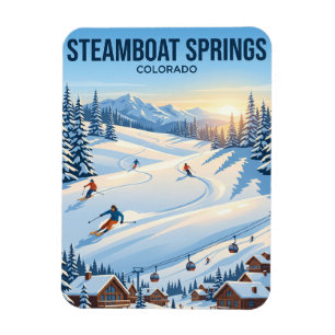 Íman Estância de Esqui Steamboat Colorado
