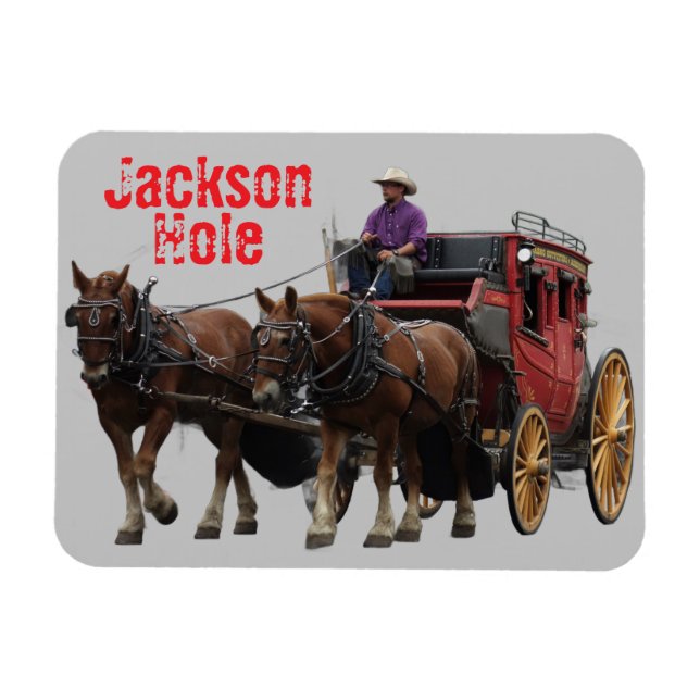 Íman Estância Jackson Hole Wyoming (Horizontal)