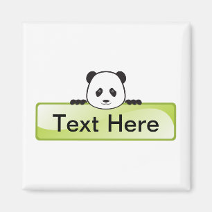 Íman Estandarte do Panda