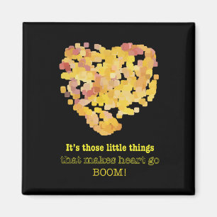 Íman Estar apaixonado por aspas: São essas pequenas coi