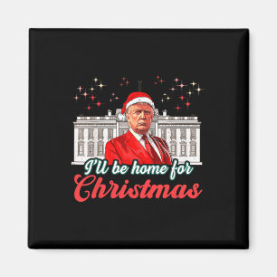 Íman Estarei Em Casa Para O Natal Engraçado.