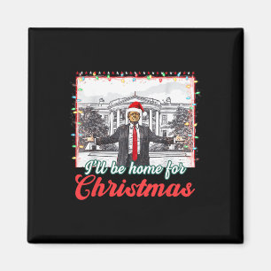 Íman Estarei Em Casa Para O Natal Engraçado.
