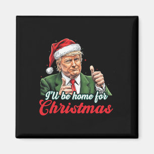 Íman Estarei Em Casa Para O Natal Engraçado.