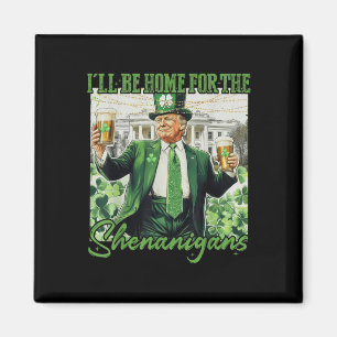 Íman Estarei Em Casa Para Shenanigans Trump Ruas Engraç