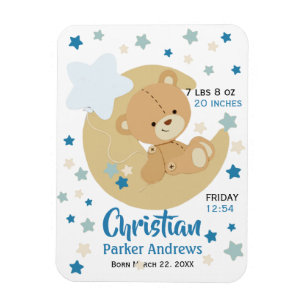 Íman Estatísticas Adoráveis De Nascimento Do Bear Bea