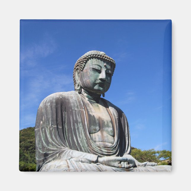 Íman Estátua Buda em Kamakura, Japão (Frente)
